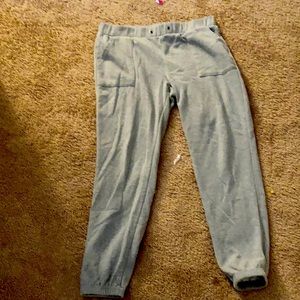 Grey sweatpants